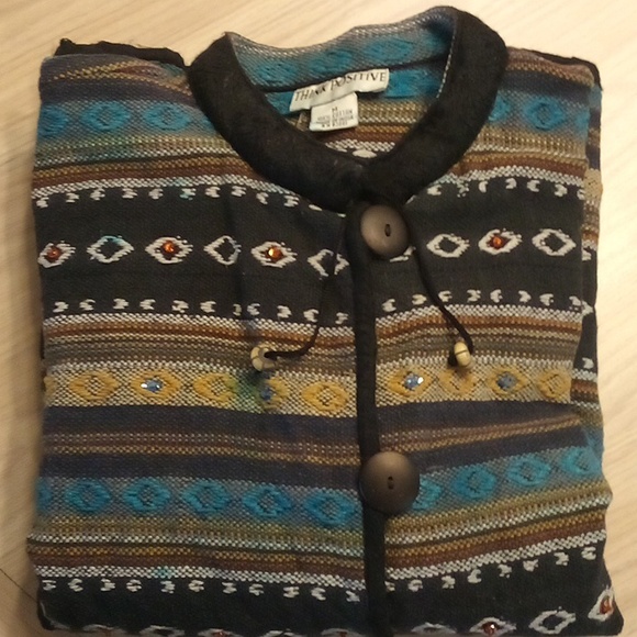 Bejeweled Tapestry Jacket - Size M - Picture 11 of 11